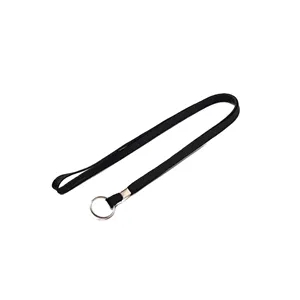 Non-Breakaway Polyester Lanyard with Split Ring