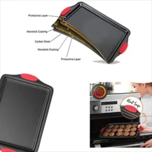 Non-Stick Kitchen Oven Baking Pans 3 Piece Set