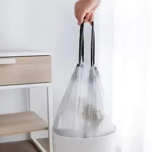 One Carry Twenty Disposable Drawstring Design Garbage Bags
