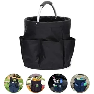 Oxford Grocery Storage Basket Garden Tool Handle Bag