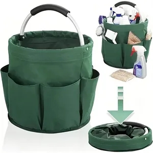 Oxford Grocery Storage Basket Garden Tool Handle Bag