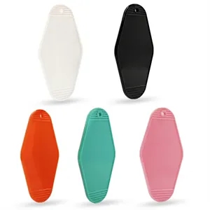 Plastic Travel Luggage Tag/Hotel Keychain With LOGO