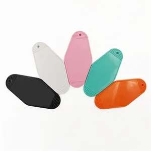 Plastic Travel Luggage Tag/Hotel Keychain With LOGO