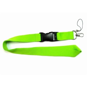 Polyester Lanyards with Detachable Buckle release