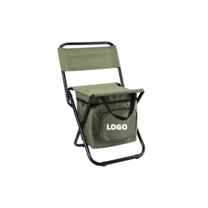 Portable Fishing Chair With Cooler Bag