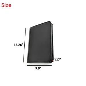 Professional Faux Leather Travel Organizer Pouch