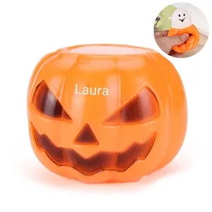 Pumpkin Stress Toys With Ghost in Cups