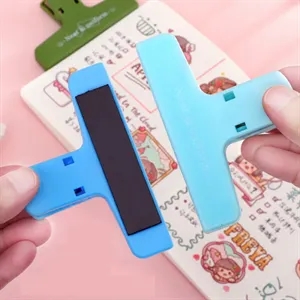 Rectangular magnetic clips