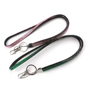 Rhinestone diamond with phone lanyard