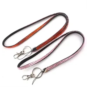 Rhinestone diamond with phone lanyard