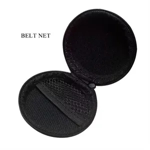 Round digital organizer zipper pouch