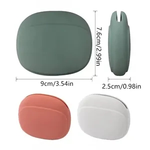 Silicone Earphone Storage Bag Earbud Case