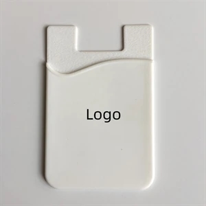 Silicone Phone Card Holder With Custom Logo Bag