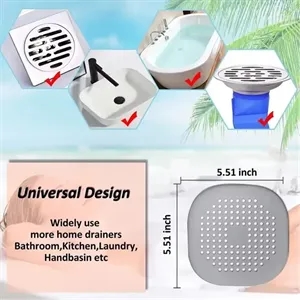 Silicone Tube Trap Drain Cover