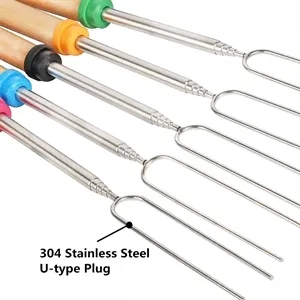 Skewers Telescoping Forks Marshmallow Roasting Sticks
