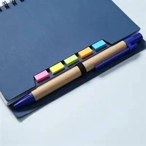 Spiral Journal with Sticky Notes