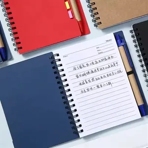 Spiral Journal with Sticky Notes