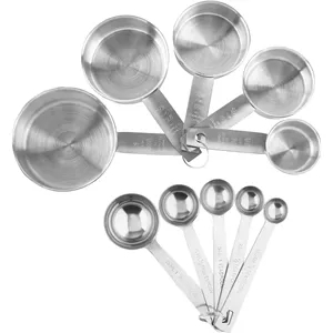 Stainless Steel Measuring Cups And Spoons