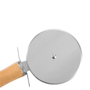 Stainless Steel Pizza Cutter & Server Set