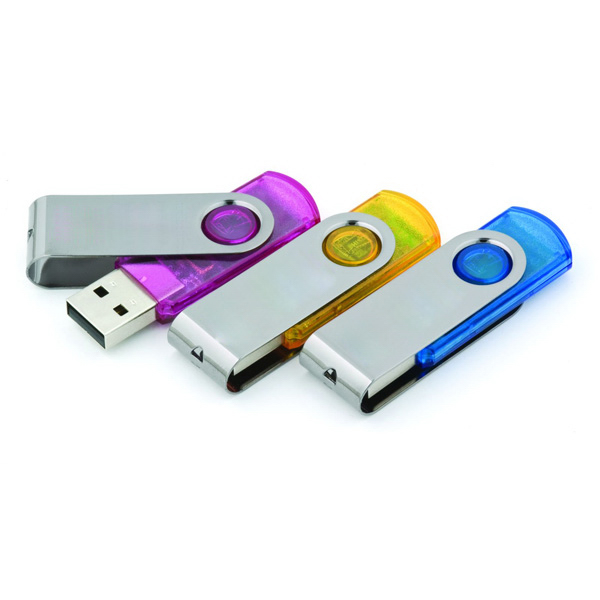 Swivel USB Flash Drive - 2 GB