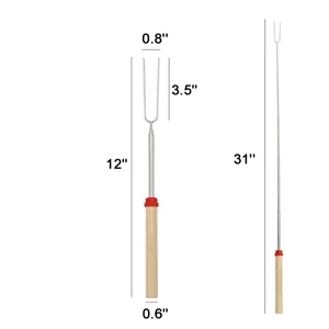 Telescoping Extension BBQ Fork