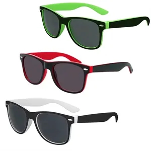 Two Tone Classic Polarized Sunglasses