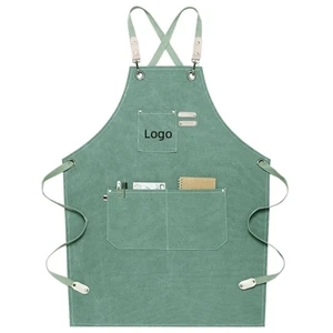 Water Resistant Cotton Canvas Adjustable Apron