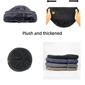 Winter Hat for Men Fleece Lined