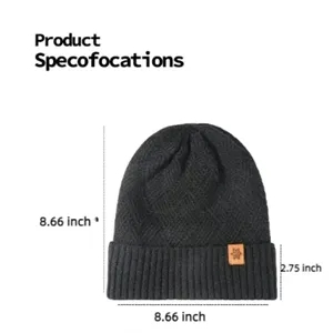 Winter Hat for Men Fleece Lined