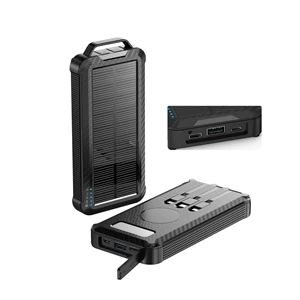 Wireless Charging Solar Power Bank/10000mAh