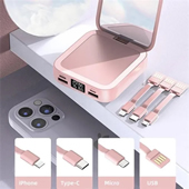 10000Mah Beauty Mirror Power Bank Charger