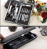 12 Pieces stainless steel Manicure Set for Girls
