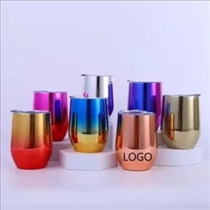 12 oz. Vacuum Stainless Steel Eggshell Cup