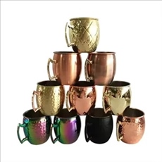 16oz Copper Plating Moscow Mule Drinking Mugs