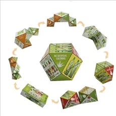 2.75" Advertising Diamond Magnetic Cube Puzzle