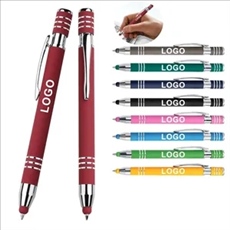 2 In 1 Metal Ballpoint Pen With Stylus