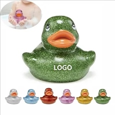 2" Glitter Rubber Ducks