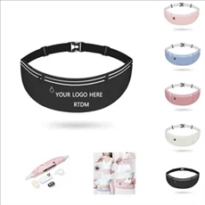 3 Pockets Waterproof Reflective Sport Waist Bag