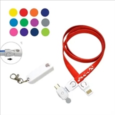 3 in 1 Lanyard USB Cable