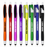 3 in 1 Touch Screen Stylus Ballpoint Pen with screen clear c