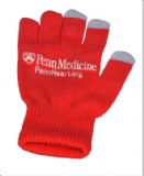 Red color Touch Screen Glove