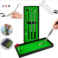 3Pcs Golf Clubs Ballpoint Pen Set Cool Stuff