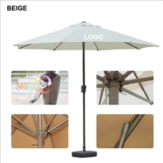 9' Outdoor Market Patio Umbrella