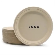 9" Eco-Friendly Paper Plate