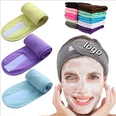 Adjustable Spa Facial Headband For Face Washing