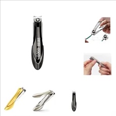 Anti-splash stainless steel nail clippers