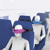 Automobile Creative Sleep Mask Settle Head Blinder