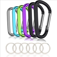 Carabiner key ring