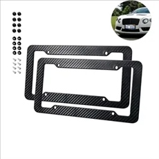 Carbon Fiber License Plate Frame