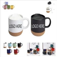Classic 12oz Ceramic Mug with Cork Base